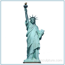 Antique Life Size Bronze Statue Of Liberty